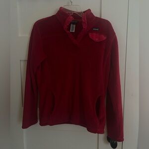 Patagonia Magenta 1/4 Snap T Pullover